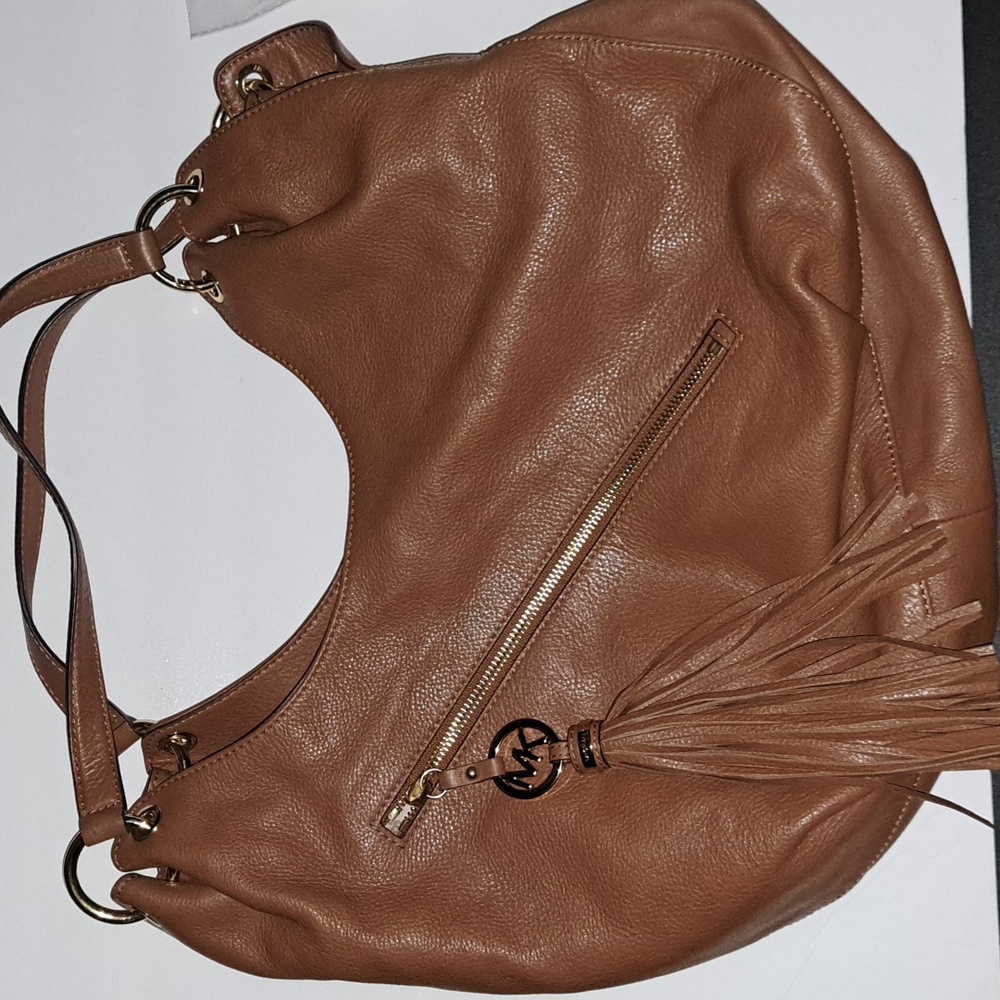 Michael Kors Fulto  Brown authentic Hobo  purse,good condition.